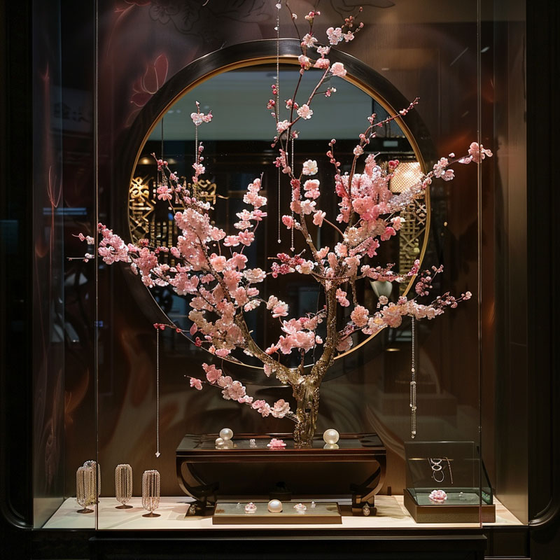 Hoe kan het ontwerp van sieradenweergavekasten voldoen aan de esthetische psychologie van klanten?